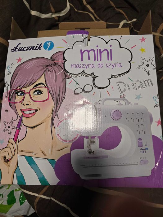 Maszyna do szycia mini Łucznik