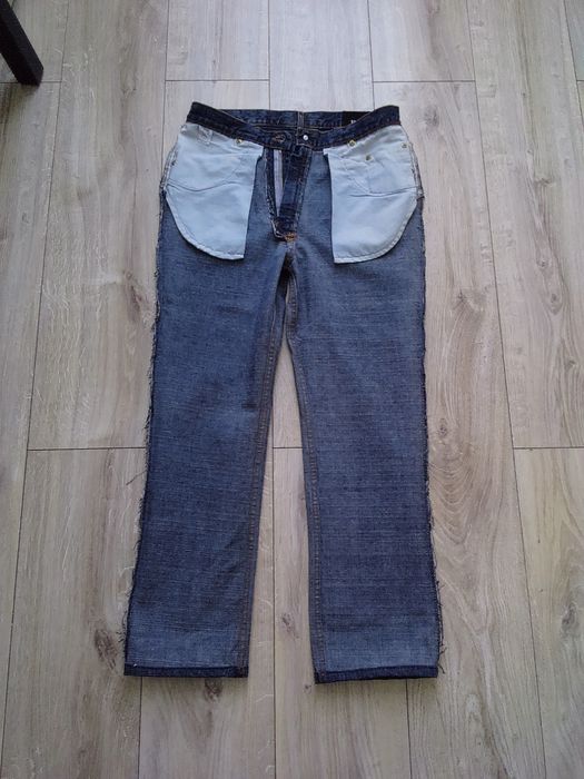 Jeansowe spodnie bawełna