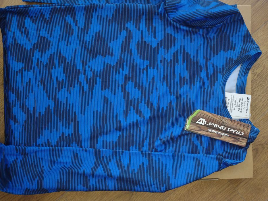 Bluzka z długim rękawem rozm 128/134 Alpine Pro