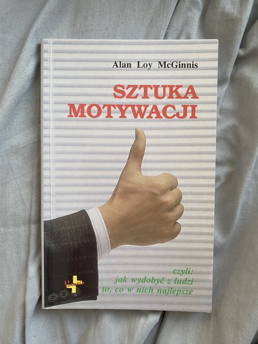 Książka rozwojowa, psychologiczna „Sztuka motywacji” McGinnis