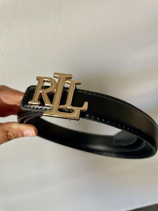 Cinto preto novo Ralph lauren