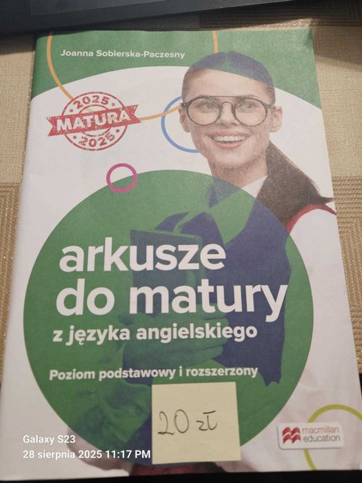Arkusze do matury - j. angielski - macmillan - matura 2025