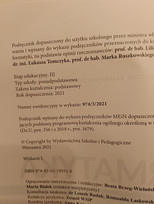 Informatyka 3 podrecznik