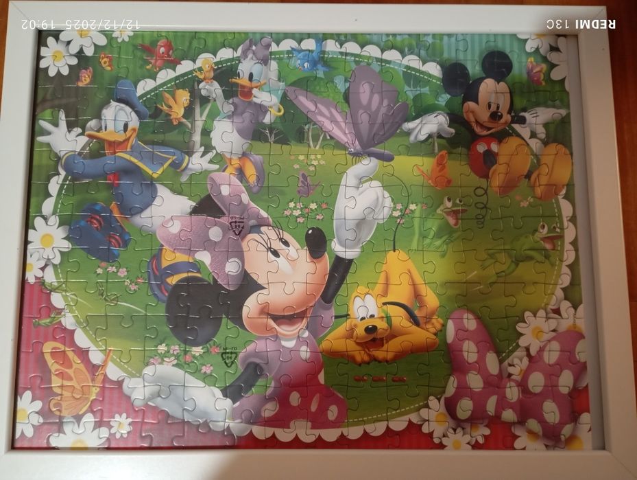 Puzzle com moldura