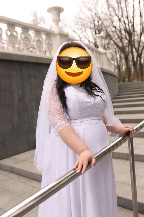 свадебное платье большого размера