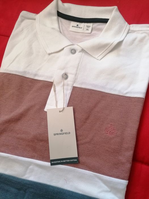 Polo de Homem "SPRINGFIELD" - XL (Novo)
