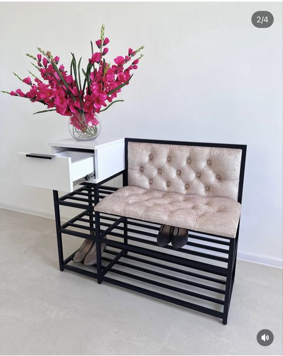 Сучасно та якісна банкетка консоль вішак обувниця Під замовлення