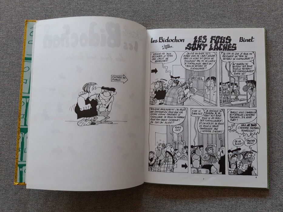 BD álbum duplo Les bidochon Volume 9 & 10 BINET