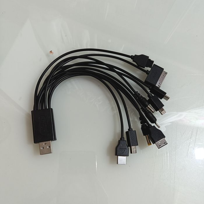 Conjunto de pontas p carregar telemóvel