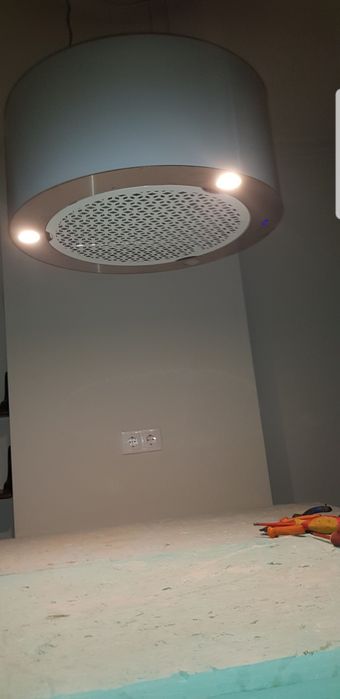 Exaustor tipo ilha Carvão