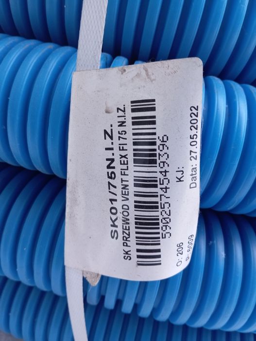 Przewod do rekuperacji wentylacji rura