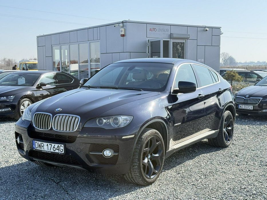BMW X6 E71 3.0d xDrive35d 286KM 2009r, Navi, Skóry, automat