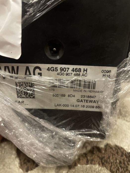 Блок управління gateway модуль Audi A6 A7. 4g5907468h