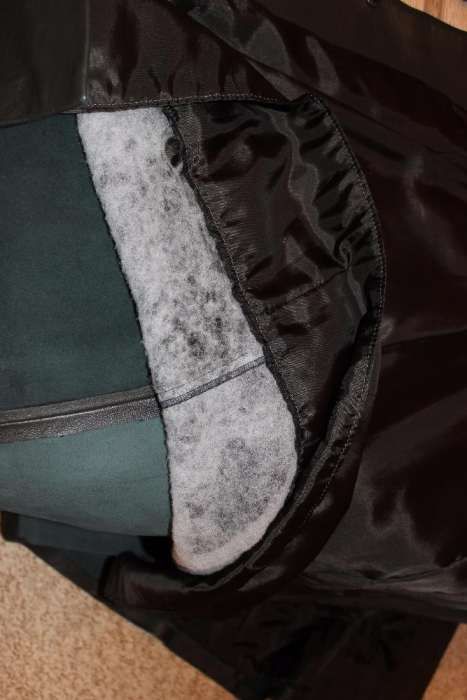 Кожаное пальто с норкой,р.М. Безупречное качество!