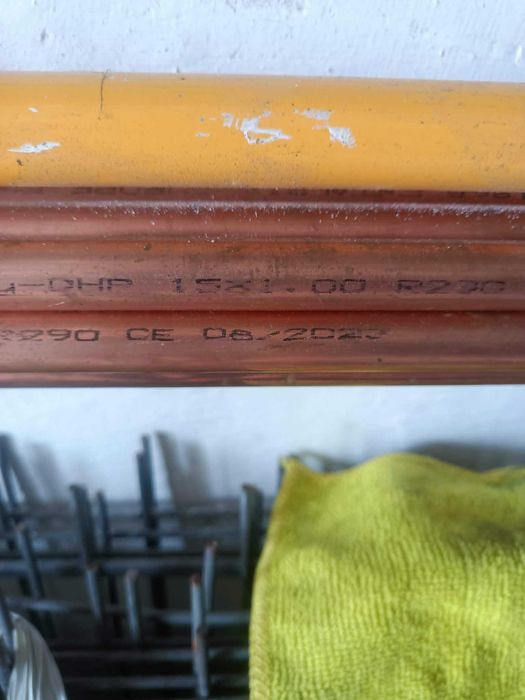 Rurka miedziana fi 15x1.0mm/2.5m