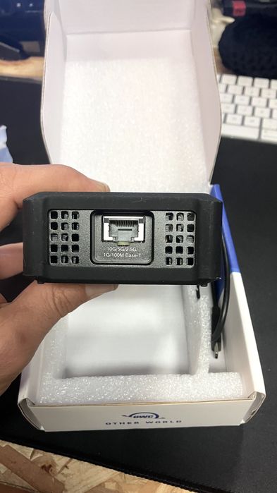 OWC Adaptador Ethernet Thunderbolt 3 10G
