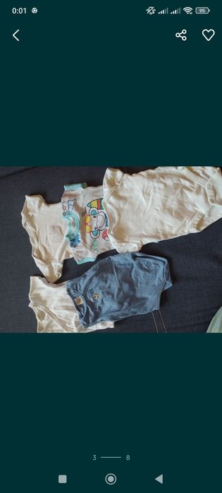 Zestaw paka dla chłopaka 62 body 28 sztuk