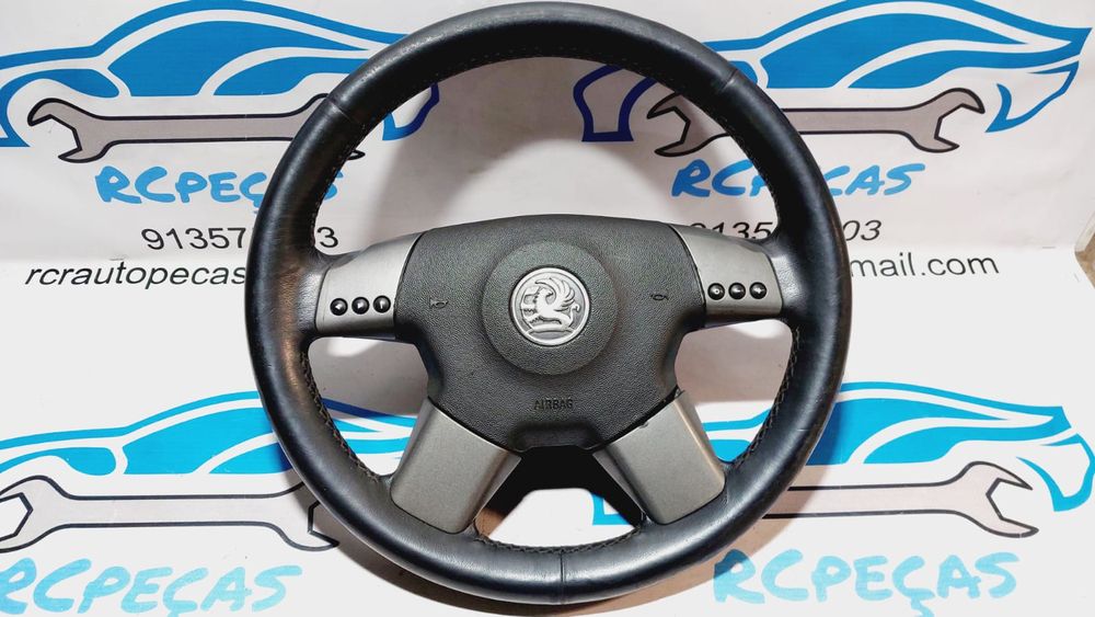 VOLANTE GUIADOR COMPLETO OPEL 13161863 OPEL VECTRA C Z02 PELE