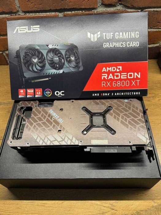 Відеокарта ASUS RX 6800 XT TUF Gaming OC 16GB (відмінний стан)