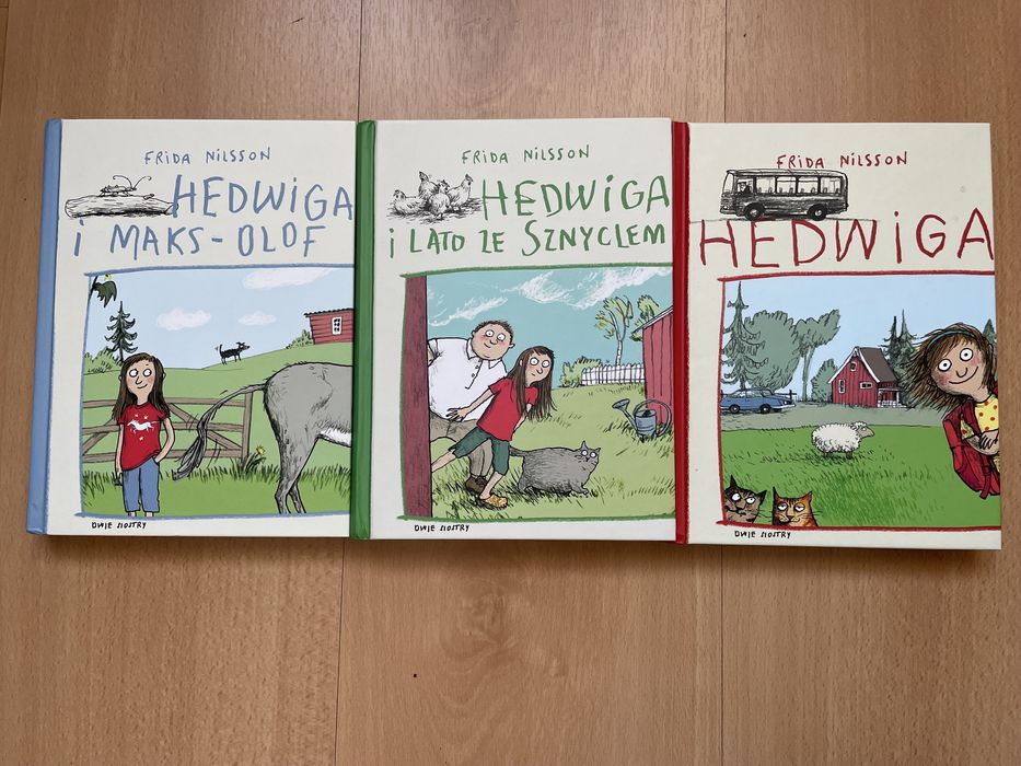 hedwiga frida nilsson 3 ksiazki nowe