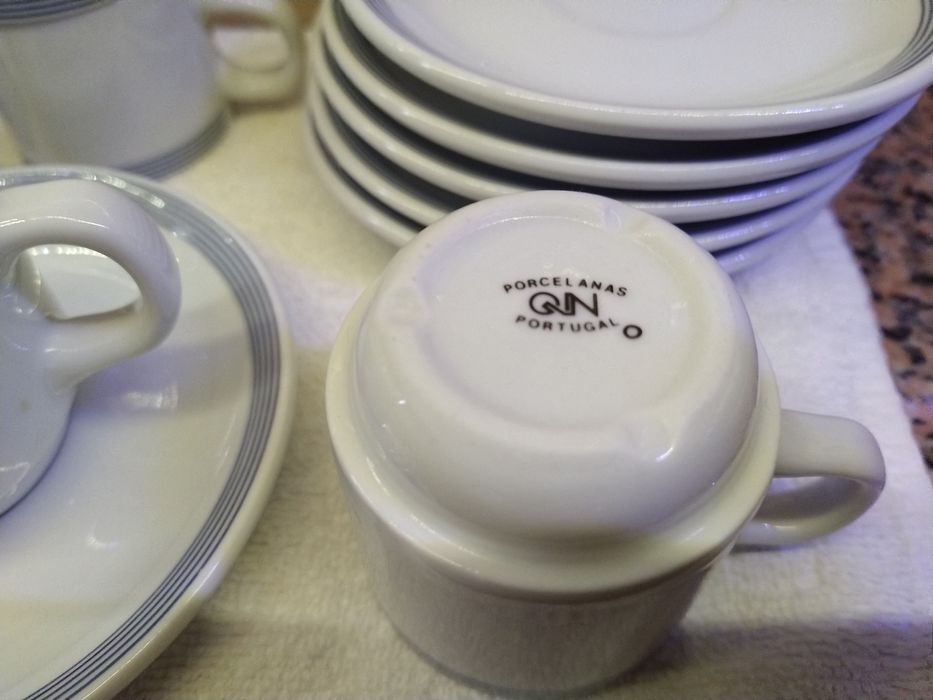 Chávenas de café expresso conjunto 6 casa quarto apartamento vivenda.