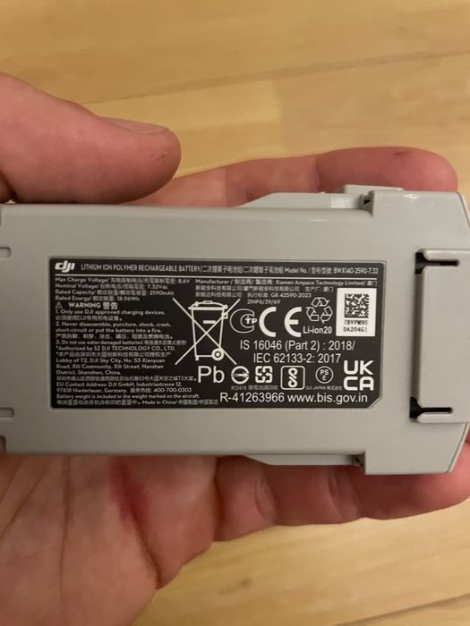 Bateria dji mini 3 / 4 pro (seminova)