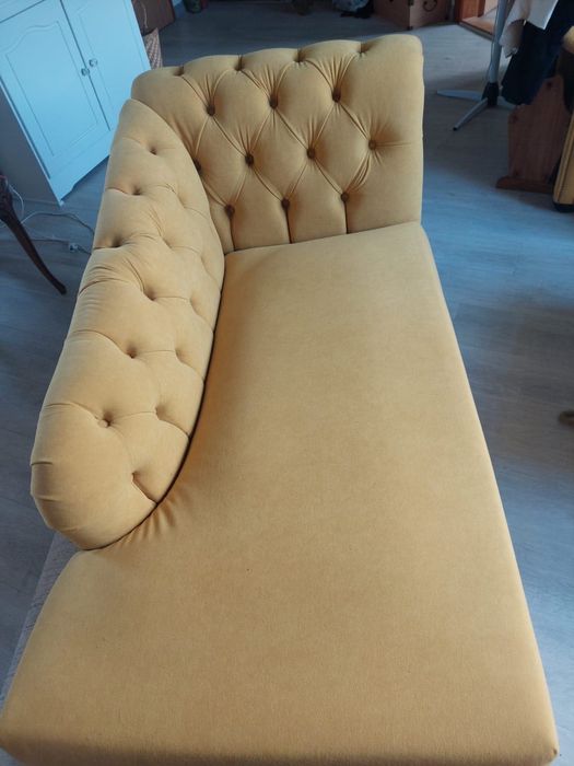 Kanapa i szezlag chesterfild