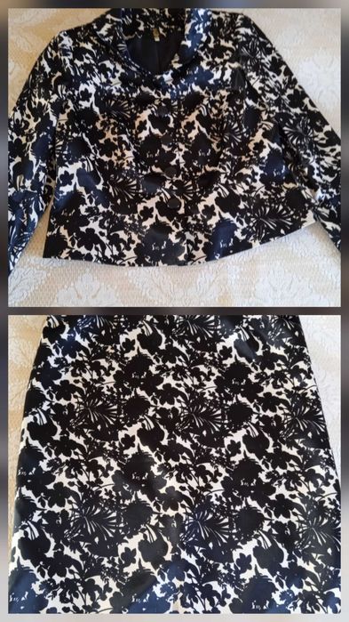 Жіночий костюм зі спідницею, розмір 54-56, 200 грн