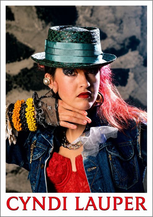 Lote 8 Posters Cyndi Lauper