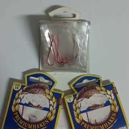 Carteiras de anzóis premium haken empatados #
