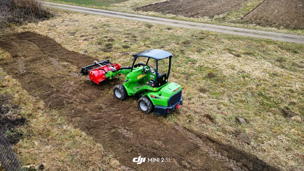 Usługi glebogryzarką separacyjną