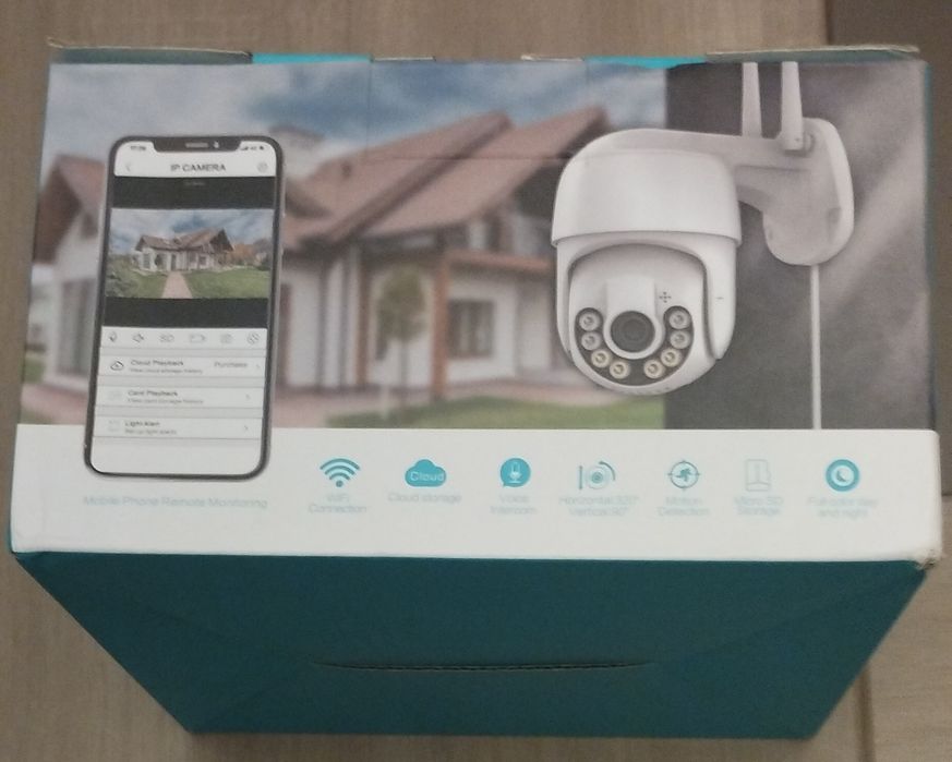 Camera Smart WI-FI 360° com microfone