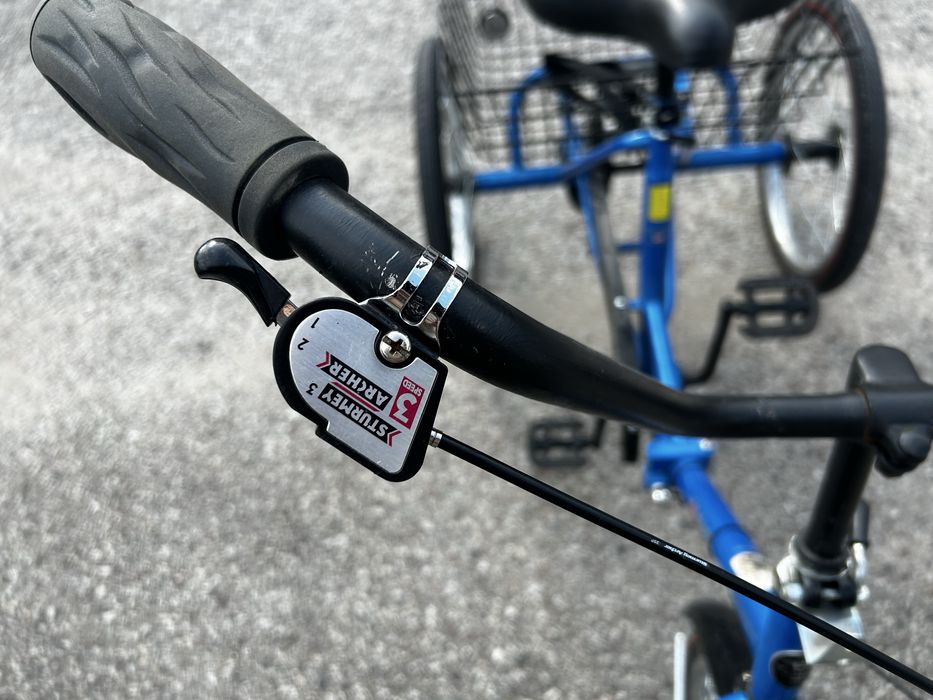 Rower trojkolowy 3-biegowy dla seniora