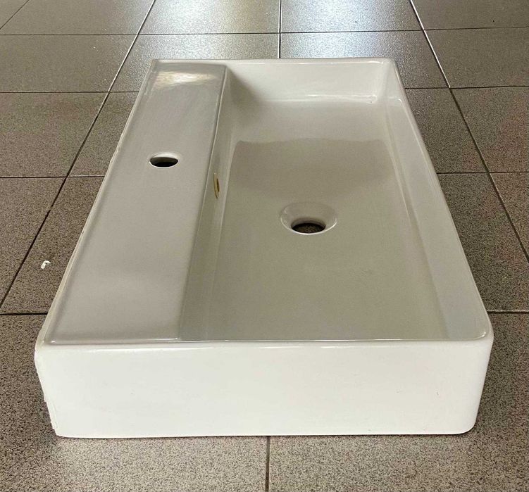 Lavatório rectangular branco505053218876303363