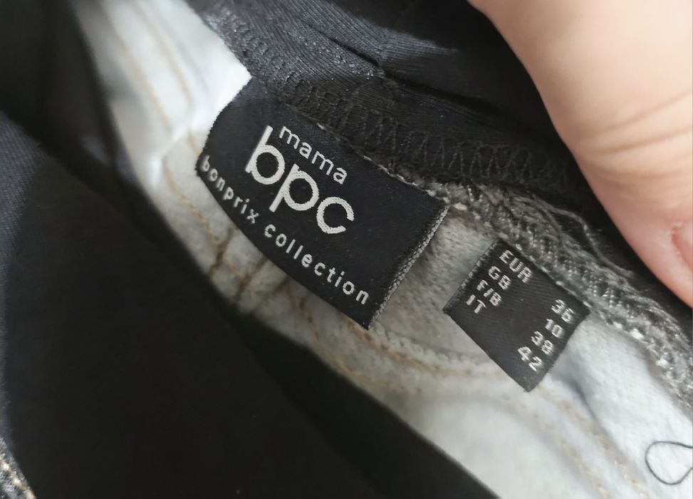 Spodnie jeansy ciążowe