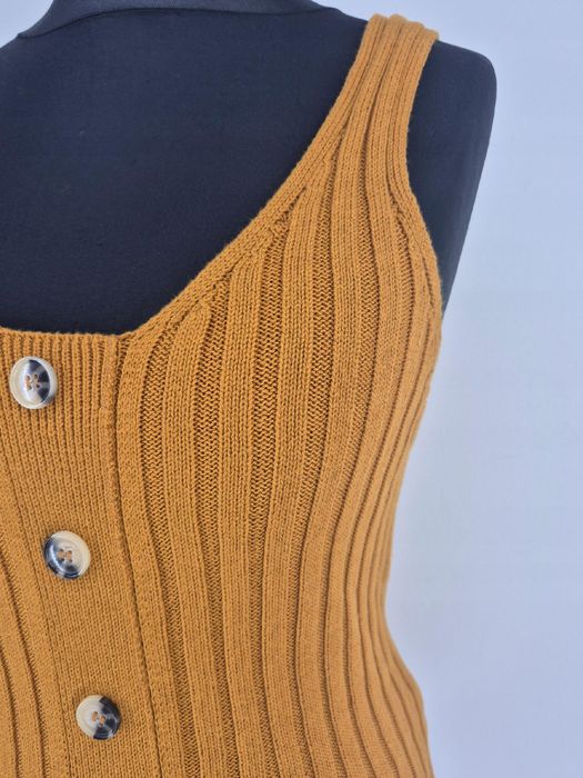 Bluzka na ramiączkach Primark 40/42 L/XL dziergana nowa