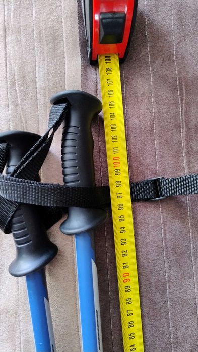 Komplet narciarski- narty, buty, kijki, kask, pokrowiec