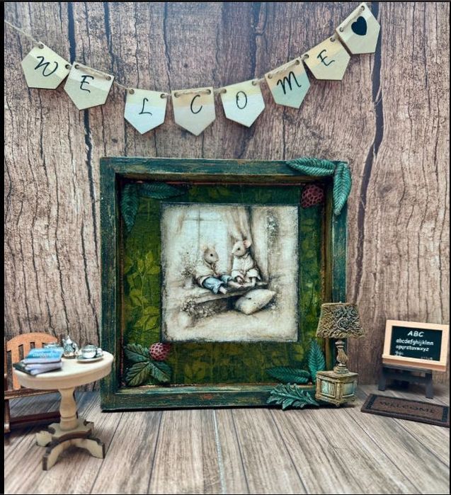 Wyjątkowe Rękodzieło Mojej Żony | Decoupage | Szkatułka, Dekoracja, Lampka , Chustecznik | Prezent Handmade