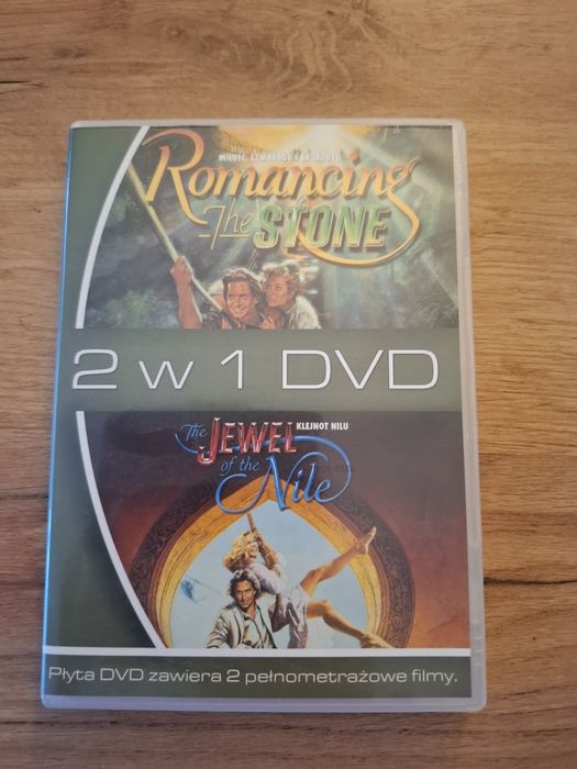 Miłość Szmaragd I Krokodyl I Klejnot Nilu- Michael Douglas, Kathleen Turner- Dvd Polski Lektor Unikat