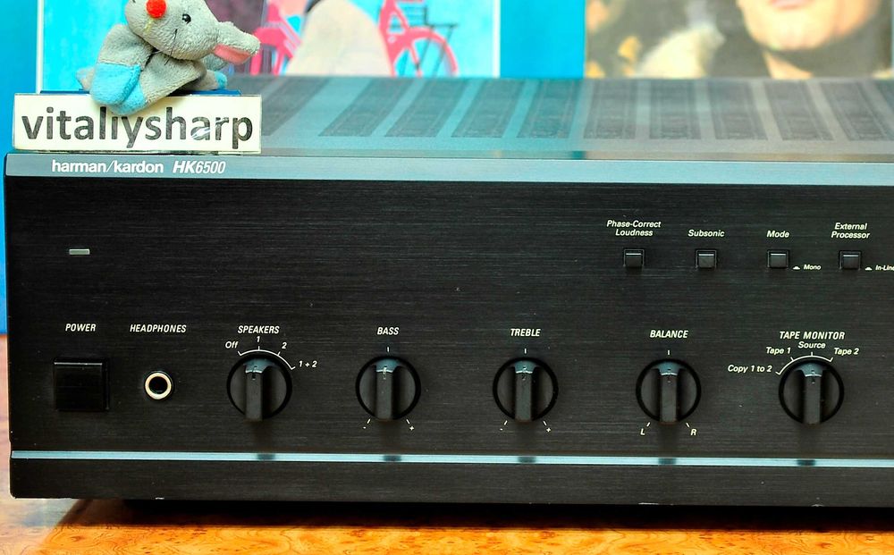 HI-END усилитель HARMAN KARDON HK6500 (444) суперзвук! 10кг 70вт 0.5-150кГц