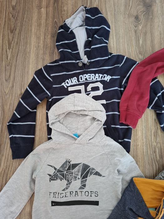 Bluzy 122 chłopięce