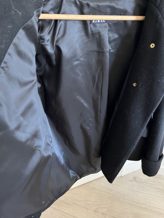 Casaco de mulher preto Zara M