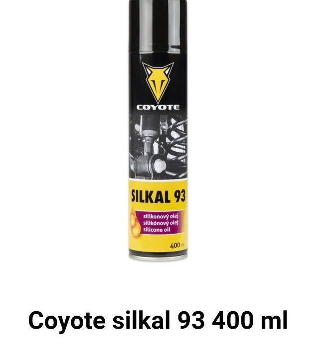 Silikonowy olej smarujący i impregnujący  / Silkal 93 COYOTE 400 ml
