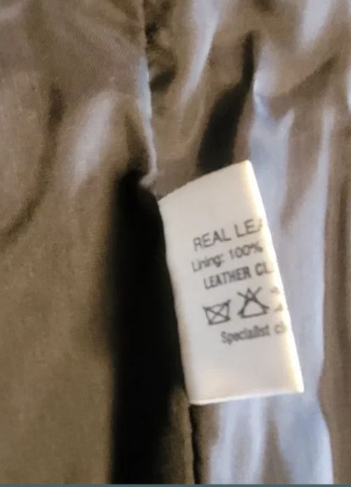 Męska kamizelka skóra naturalna, "Suchy Las", leather wear, patchworkowa