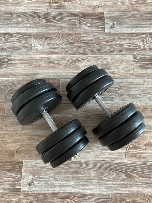 Гантелі розбірні 2 по 28 кг гантели 2 на 28