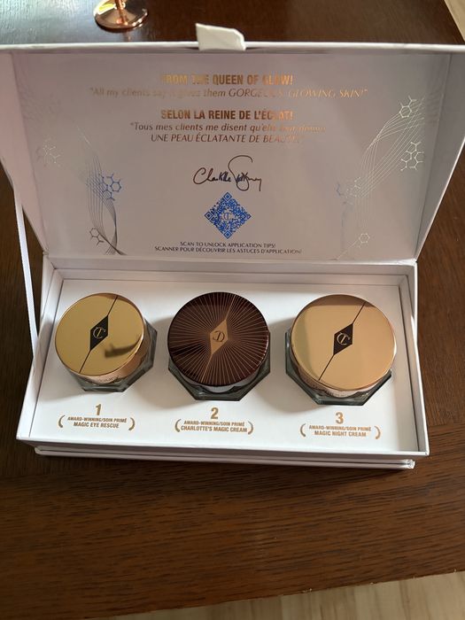 Zestaw kremow charllotte