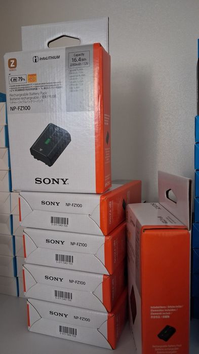 Sony NP-FZ100 для ZV-E10II A6700 A7III A7SIII A7IV 7V 7C A7CII FX30