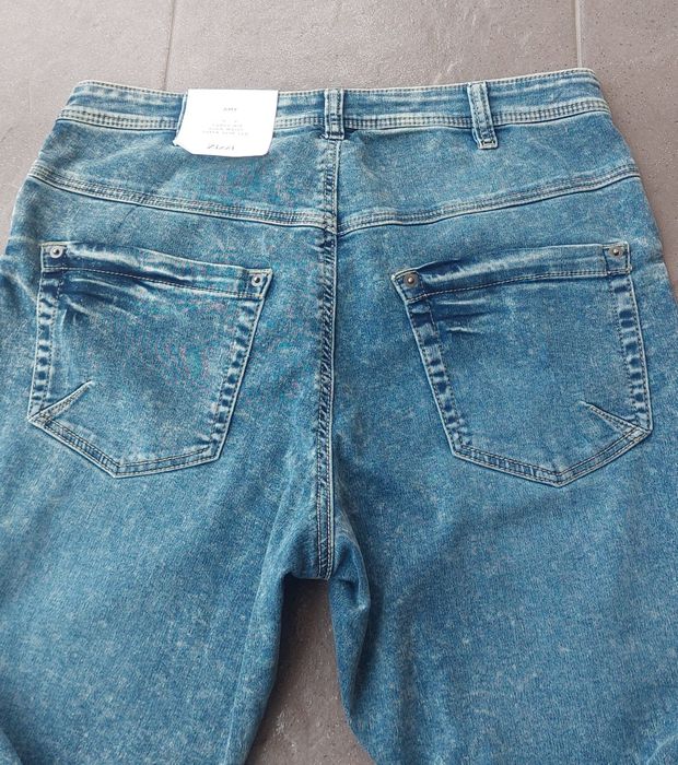Spodnie jeansowe rurki skinny nogawki zamki XL 42 Zizzi Nowe