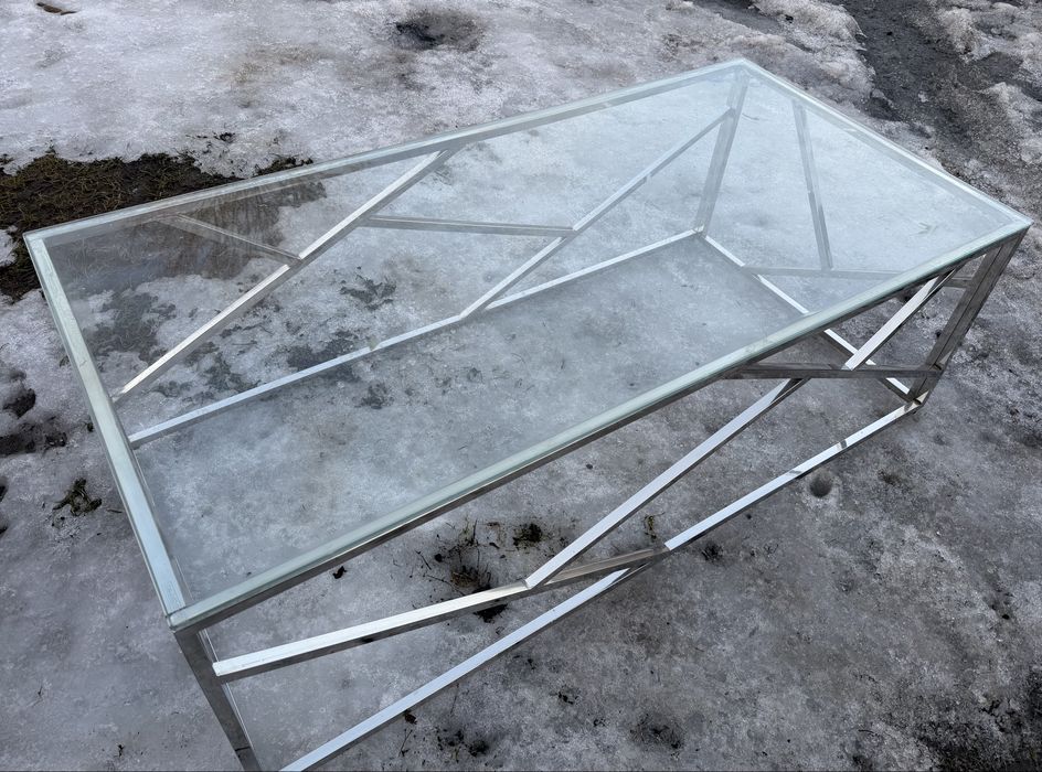 Stolik szklany kawowy