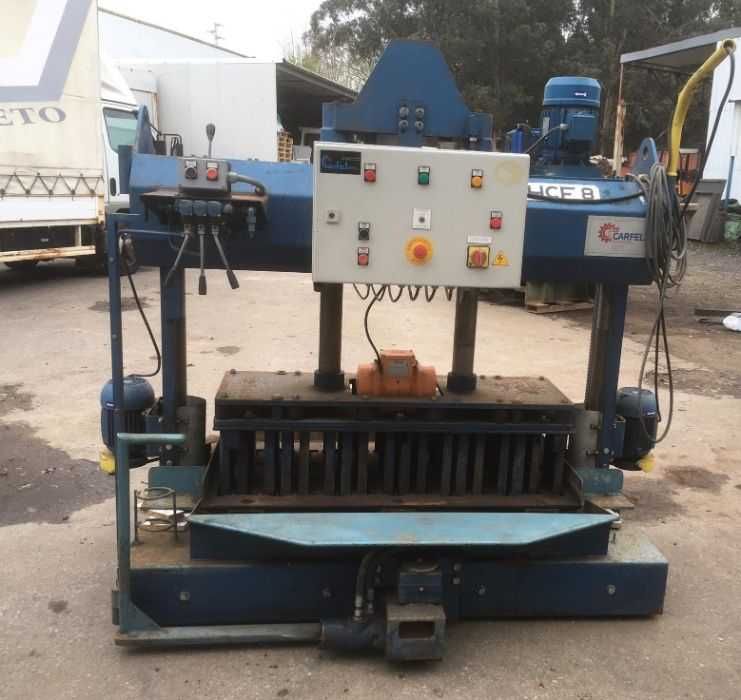 maquina fabricar blocos concreto